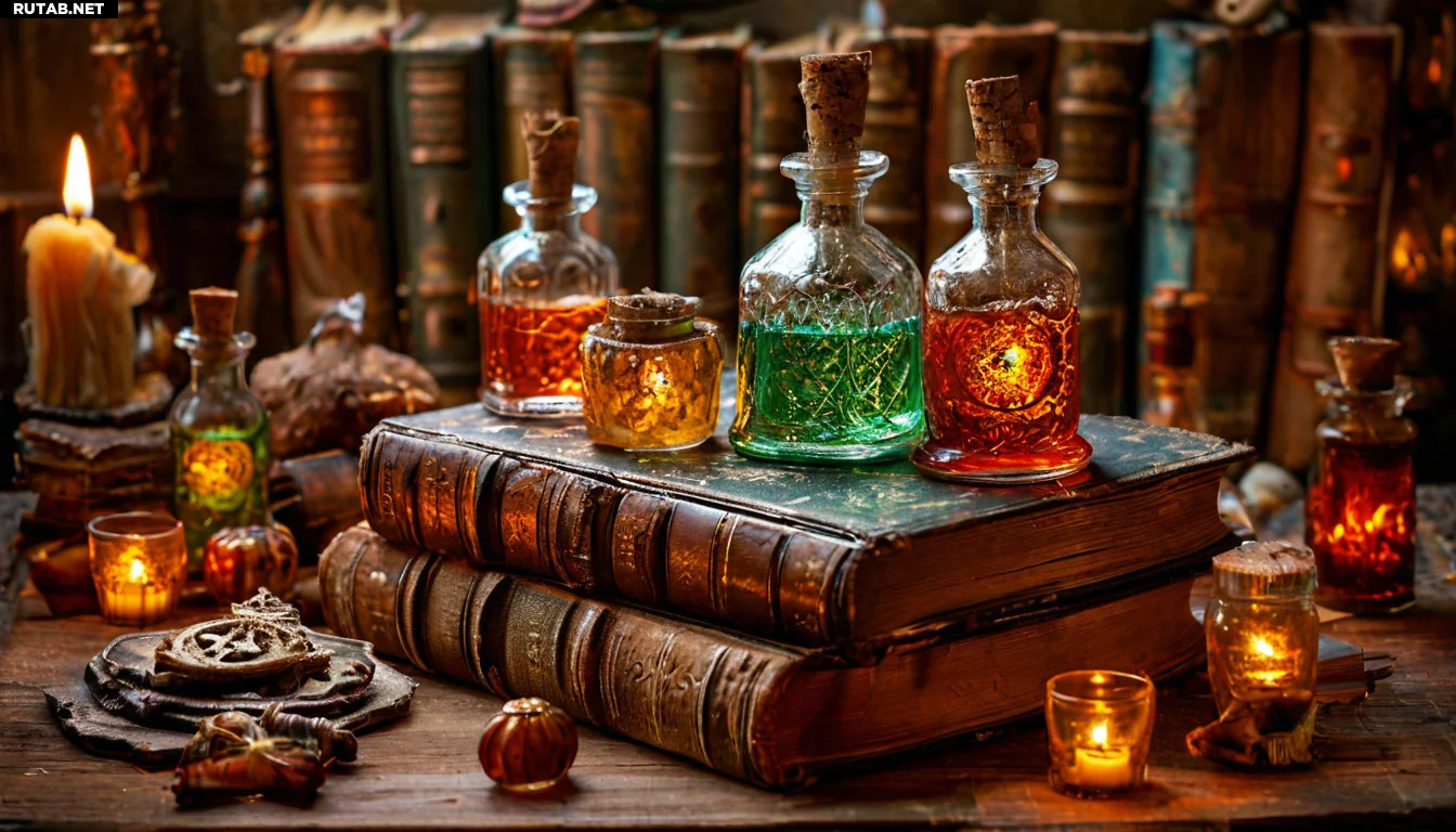 Волшебные книги и зелья