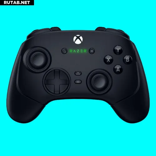 Контроллер Razer Wolverine V3 Pro на синем фоне