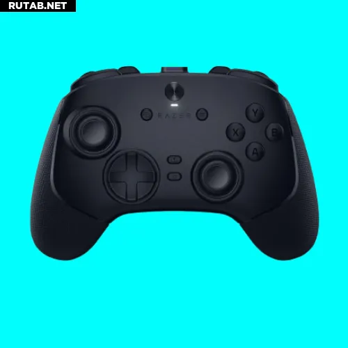 Игровой контроллер Razer Wolverine V3 Pro 8K на синем фоне