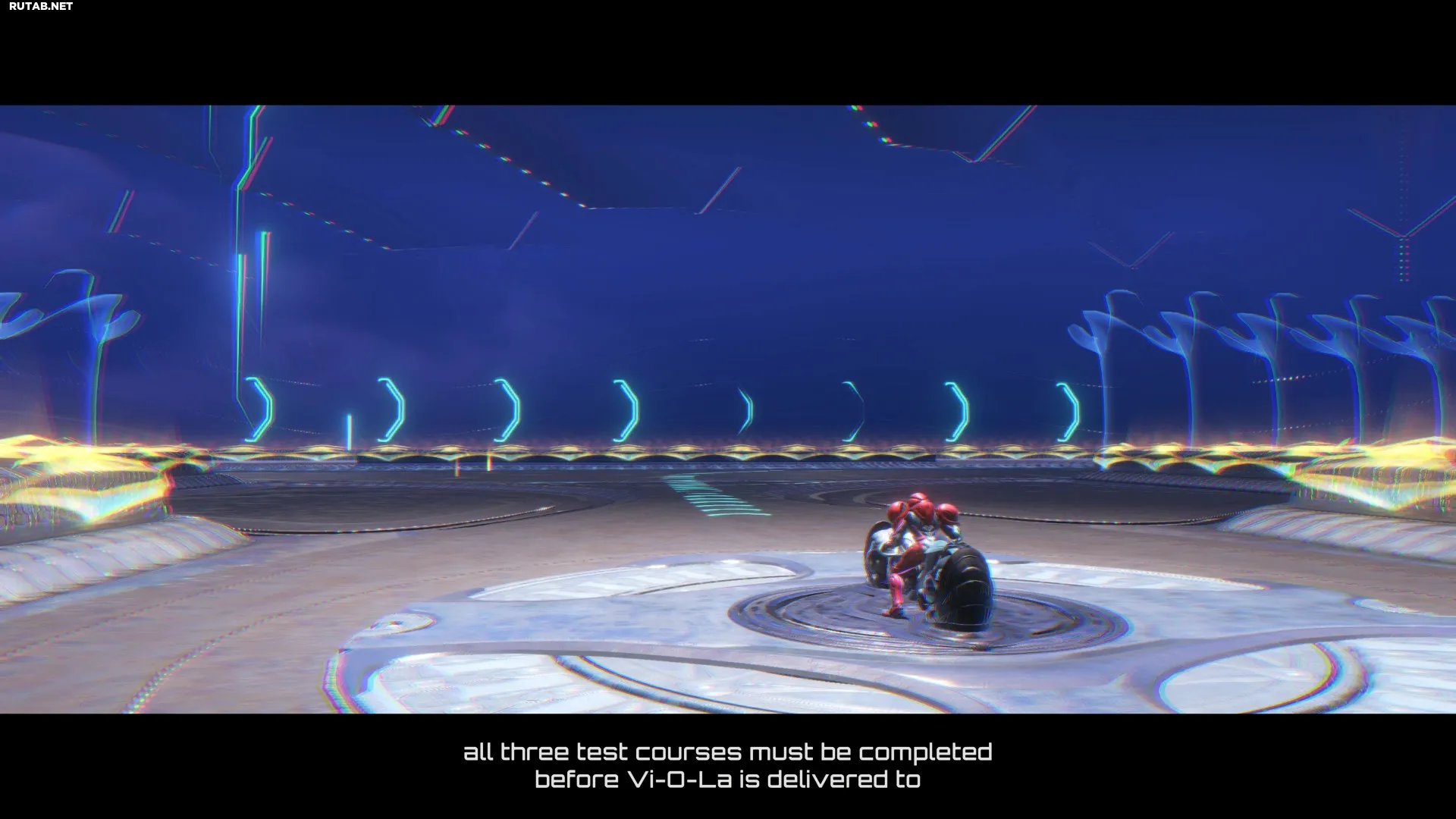 Сэмус едет на мотоцикле Viola в Metroid Prime 4