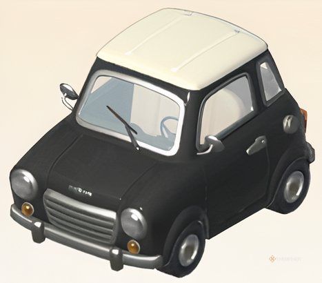 Чёрный седан