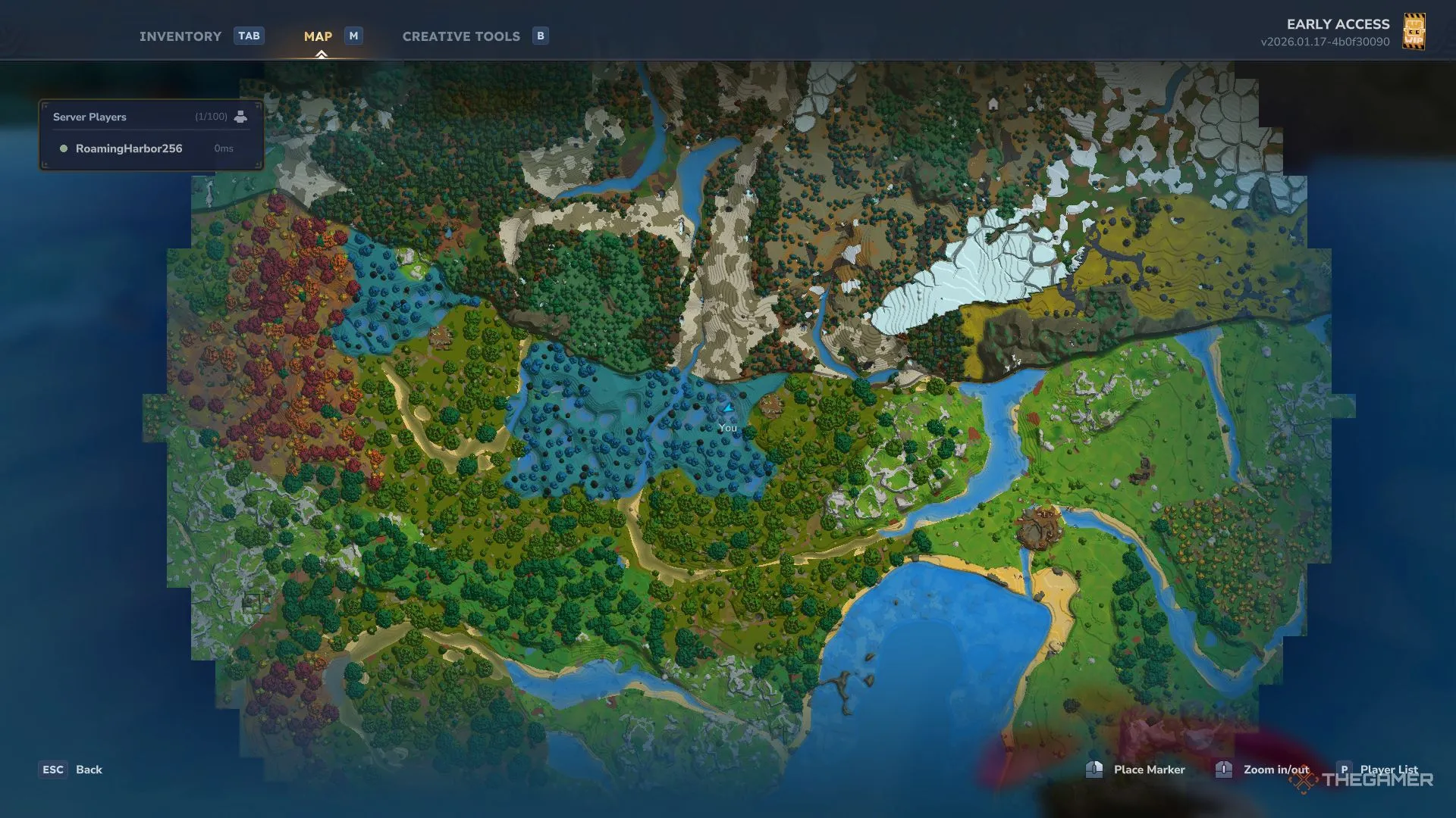 Локация Лазурных водорослей