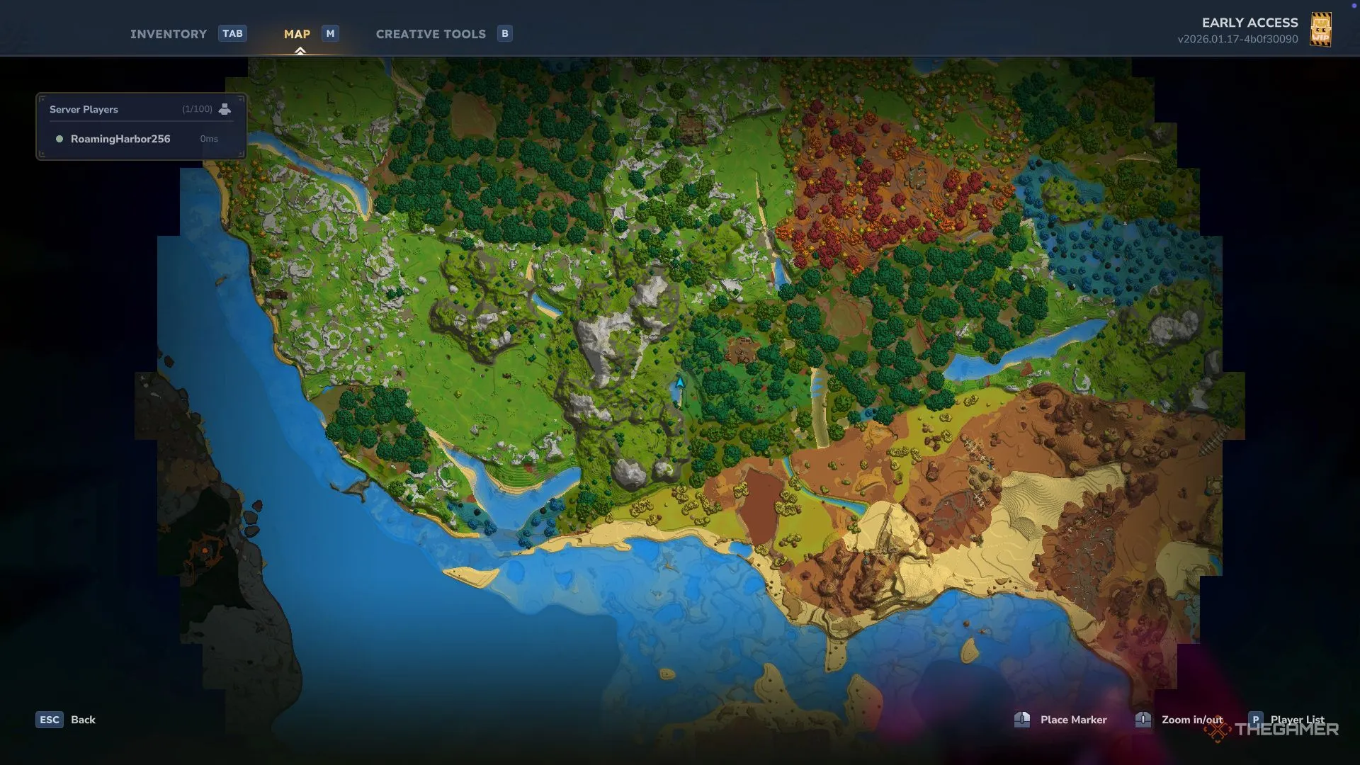 Локация Лазурного гриба