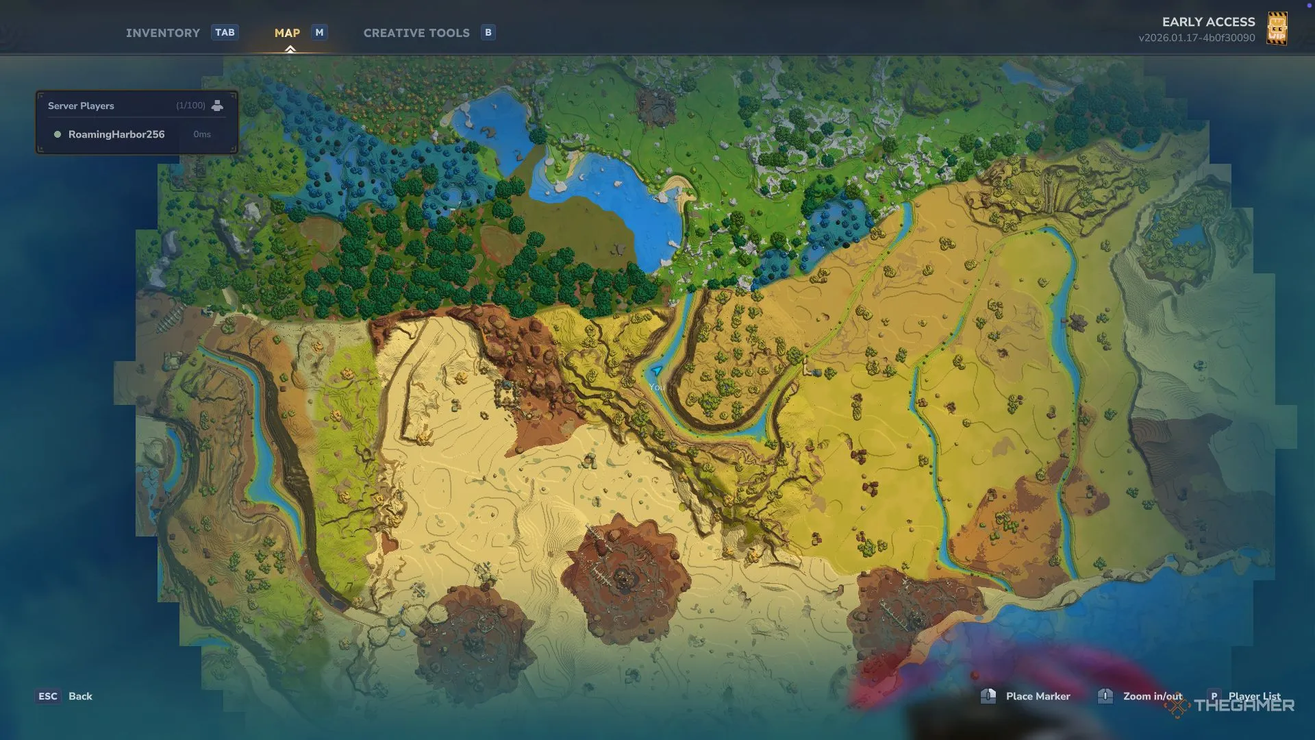 Локация Лазурного папоротника