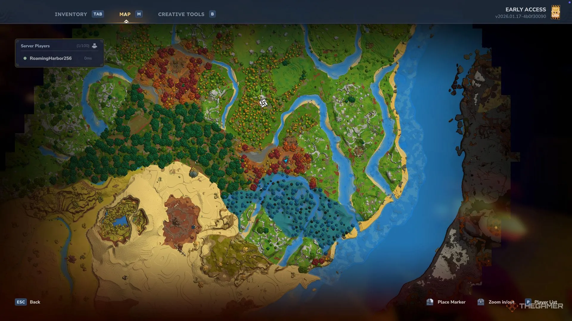 Локация Кровавого гриба