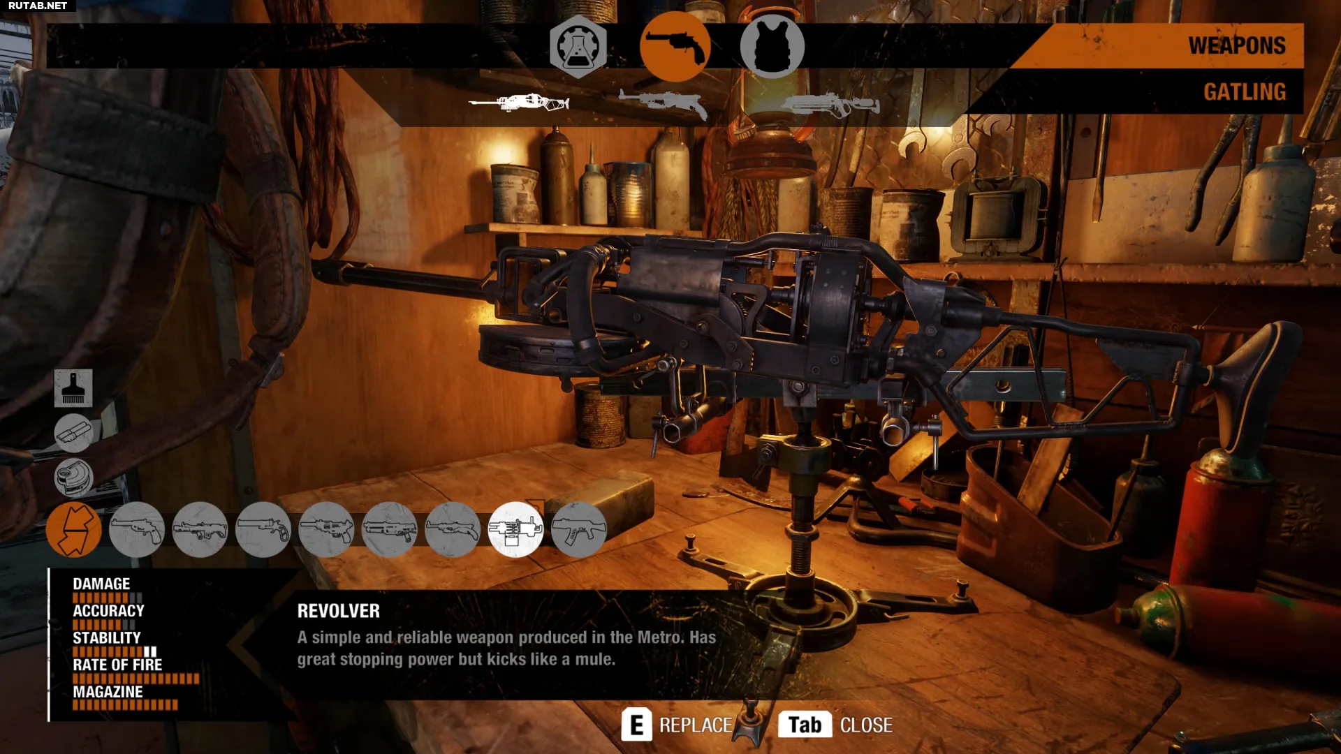 metro exodus gatling