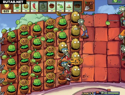 Plants vs. Zombies backyard strategy