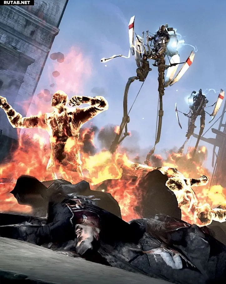 Tallboys burning Dishonored characters