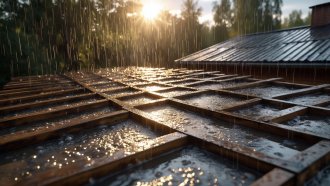 Москва: тропический ливень затопил проспект Мира и Дмитровское шоссе