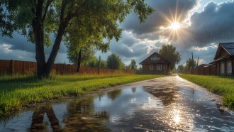 Циклоны принесли сильные дожди на Дальний Восток