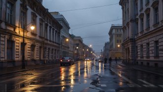 Новосибирск затопило после мощного ливня