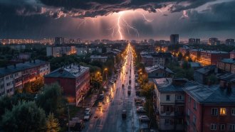 Жаркая погода в Крыму: температура до +36°C и штормовое предупреждение