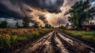 После гроз и дождей на Кубани: воздух стал прохладнее, а море остаётся тёплым