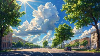 В Самарской области объявлен желтый уровень опасности из-за сильного ветра