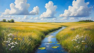 Эпичный удар молнии в Камышине попал на видео