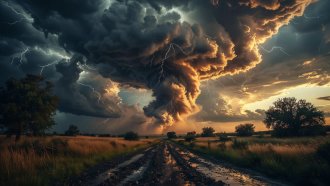 Мощный ураган обрушится на Новосибирскую область