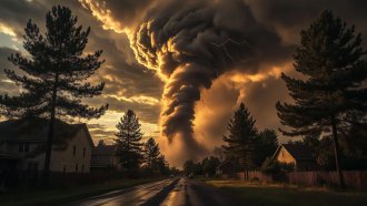 На Черноморском побережье прогнозируют смерчи и ухудшение погоды