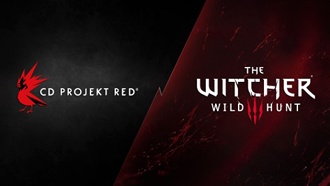 Представлены логотип и краткое описание The Witcher 3: Wild Hunt