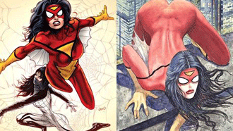 Marvel осудили за эротическую обложку комикса о Спайдервумэн