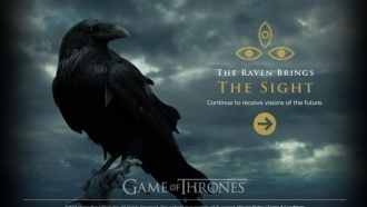 Таинственный промосайт по сериалу «Игра престолов»