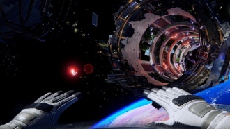 9 минут космоса из ADR1FT