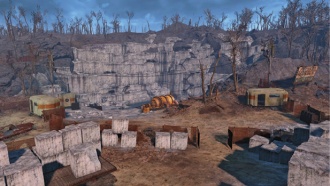 Карьер Тикет | Fallout 4 | Карта