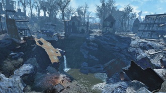 Карст «Старая глотка» | Fallout 4