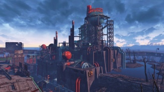 Цех сборки машин «Корвега» | Fallout 4 | Карта