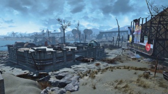 Парковка в Линн-Пир | Fallout 4