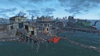 Верфь Наханта | Fallout 4 | Карта