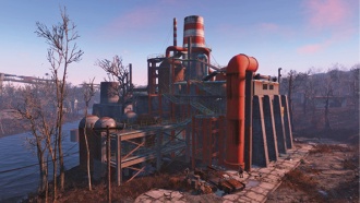 Резервуар «Посейдона» | Fallout 4 | Карта