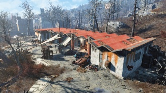 Мотель «Сосны у дороги» | Fallout 4 | Карта