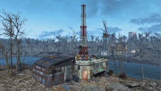 Радиостанция WRVR | Fallout 4 | Карта