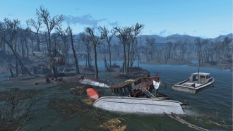 Излучина Катлера | Fallout 4 | Карта