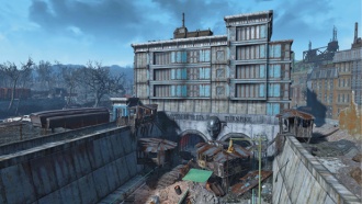 Тоннель «Масс Пайк» — восток | Fallout 4 | Карта