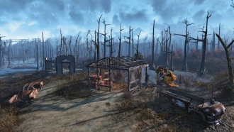 Стройплощадка в Мерквотер | Fallout 4 | Карта