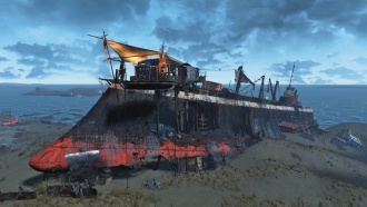 Разбитая «Северная звезда» | Fallout 4 | Карта