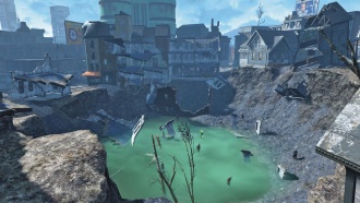 Кратер в Кембридже | Fallout 4