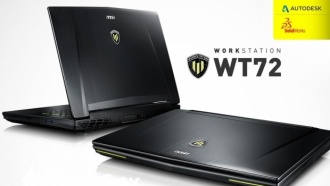 MSI оснащает ноутбук WT72 графическим ускорителем NVIDIA Quadro M5500