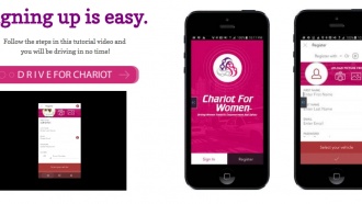 Chariot for Women — альтернатива Uber для женщин