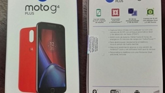 Опубликованы фото смартфонов Motorola Moto G4 и Moto G4 Plus