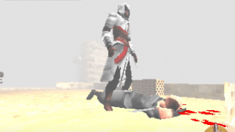 Как бы выглядела Assassin's Creed на PlayStation 1