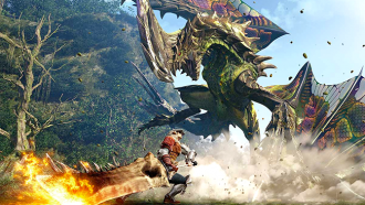 Новый геймплей Monster Hunter: World