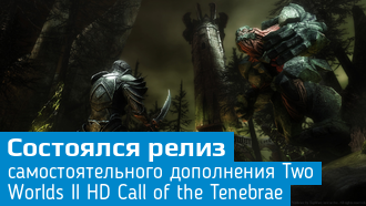 Вышло дополнение Call of the Tenebrae для Two Worlds II