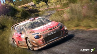 Французский гонщик Стефан Лефевр демонстрирует свои навыки в WRC 7