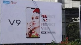 Vivo V9 – еще один смартфон с дизайном, как у iPhone X