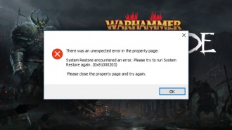 Технические проблемы Warhammer: Vermintide 2