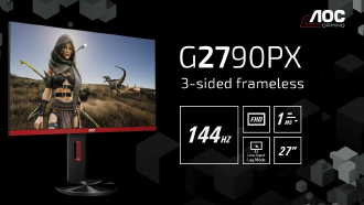 Обзор AOC G2790PX – монитор с FreeSync и частотой 144 Гц