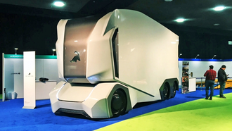 Einride T-Pod – беспилотные грузовики появятся на дорогах уже осенью