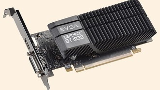 Производительность GeForce GT 1030 с DDR4 значительно хуже, чем с GDDR5